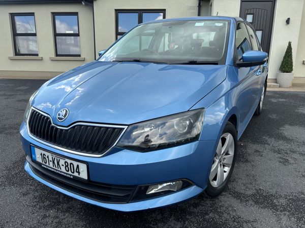 Skoda Fabia Hatchback, Petrol, 2016, Blue