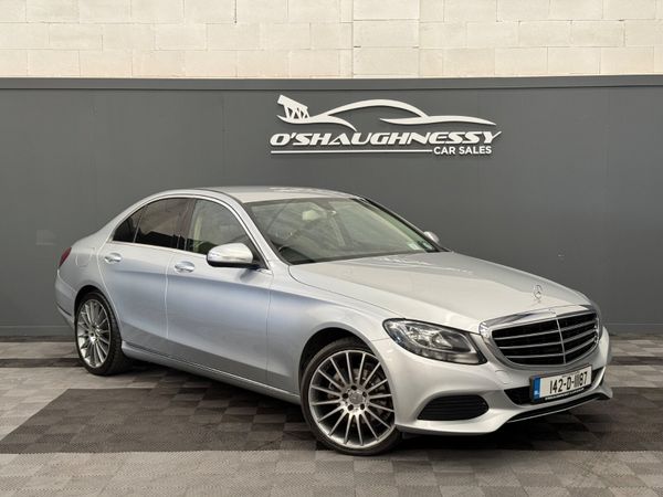 Mercedes-Benz C-Class Saloon, Diesel, 2014, Silver