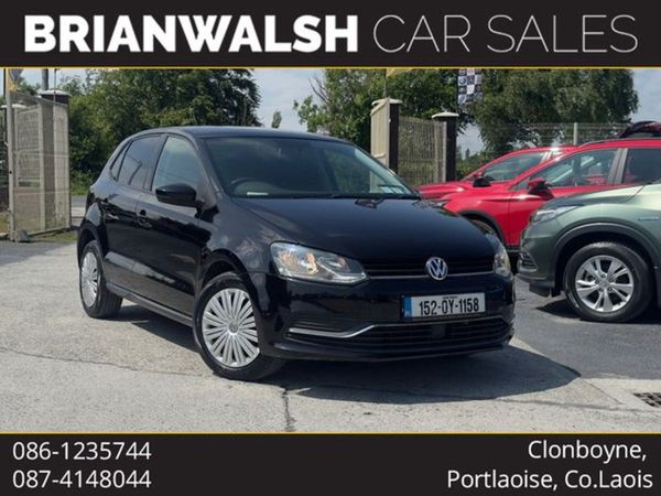 Volkswagen Polo Hatchback, Petrol, 2015, Black