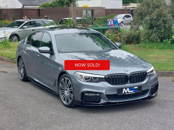 BMW 5-Series Saloon, Diesel, 2017, Grey