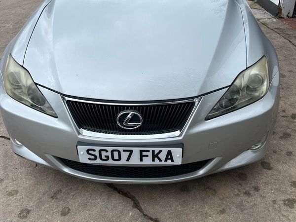 Lexus IS Saloon, Petrol, 2007, Silver