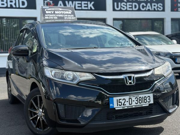 Honda Jazz Hatchback, Petrol Hybrid, 2015, Black