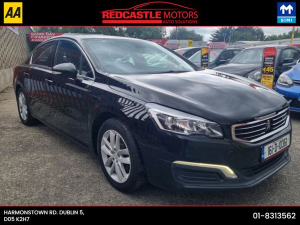 Peugeot 508 Saloon, Diesel, 2016, Black