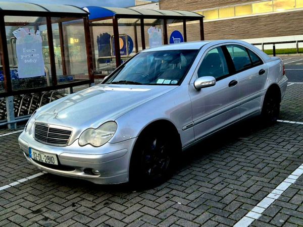 Mercedes-Benz C-Class Saloon, Petrol, 2002, Silver
