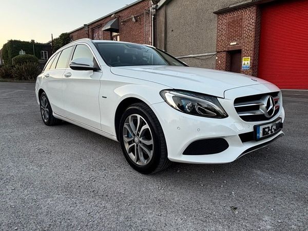 Mercedes-Benz C-Class Estate, Petrol Plug-in Hybrid, 2016, White