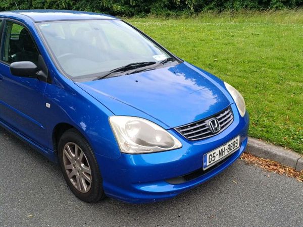 Honda Civic Hatchback, Petrol, 2005, Blue