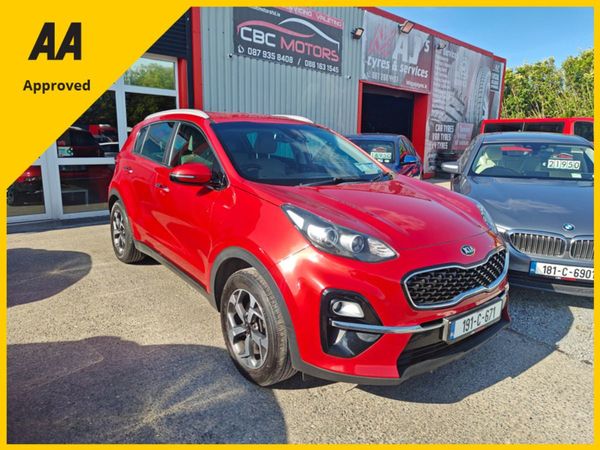 Kia Sportage MPV, Diesel, 2019, Red