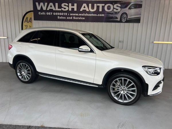 Mercedes-Benz GLC Coupe, Diesel Hybrid, 2022, White