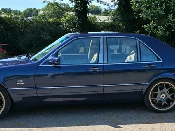 Mercedes-Benz S-Class Saloon, Petrol, 1995, Blue
