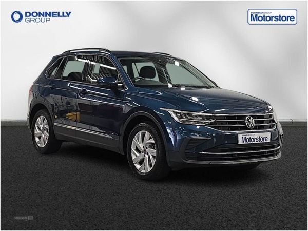 Volkswagen Tiguan , Diesel, 2021, Blue