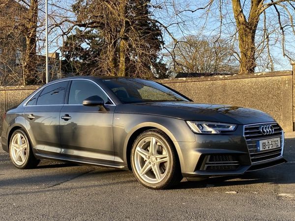 Audi A4 Saloon, Petrol, 2018, Grey