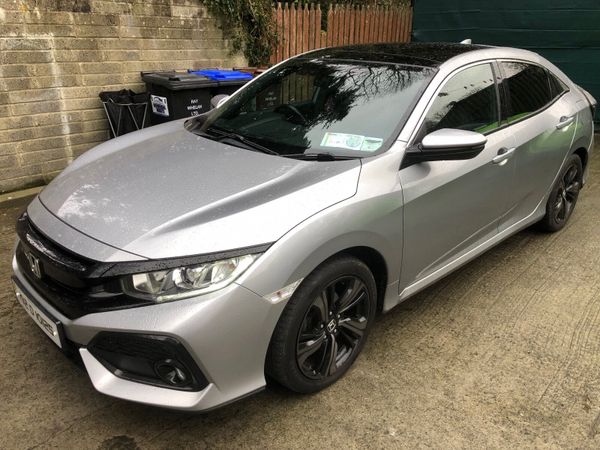 Honda Civic Hatchback, Petrol, 2019, Grey