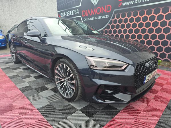 Audi A5 Hatchback, Diesel, 2017, Blue