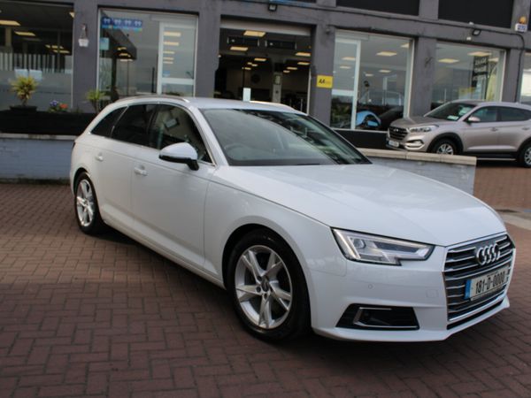 Audi A4 Estate, Petrol, 2018, White