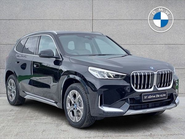 BMW X1 SUV, Petrol Plug-in Hybrid, 2025, Black