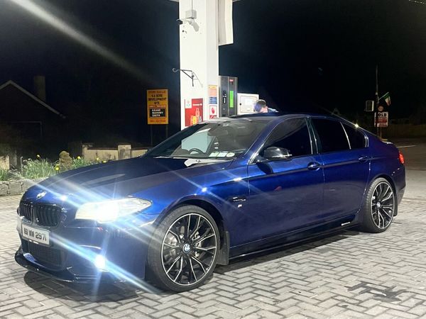 BMW 5-Series Saloon, Diesel, 2016, Blue