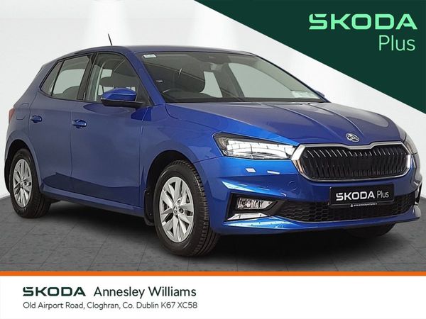 Skoda Fabia Hatchback, Petrol, 2022, Blue