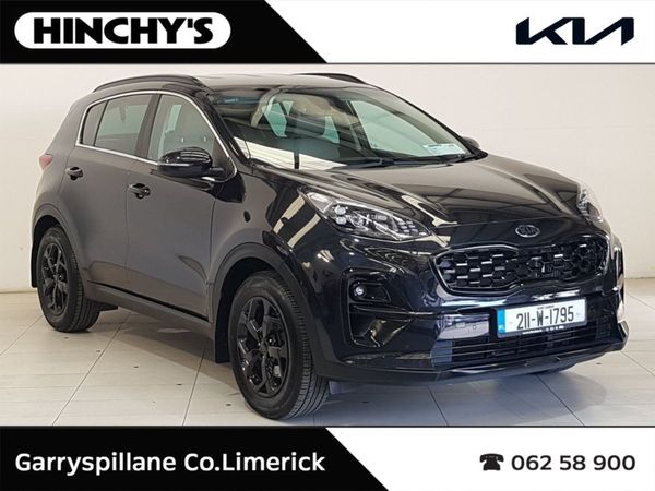 Kia Sportage SUV, Diesel Hybrid, 2021, Black
