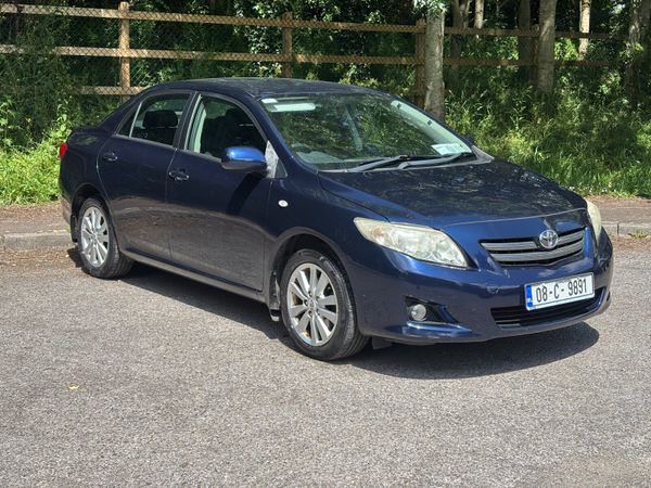 Toyota Corolla Saloon, Petrol, 2008, Blue