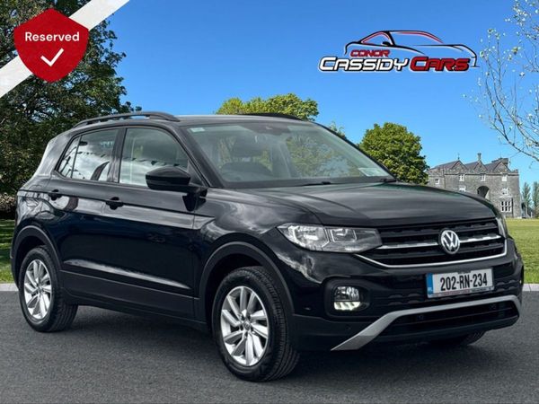 Volkswagen T-Cross Estate, Petrol, 2020, Black