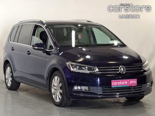 Volkswagen Touran MPV, Petrol, 2016, Blue