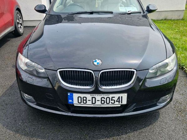 BMW 3-Series Coupe, Petrol, 2008, Black
