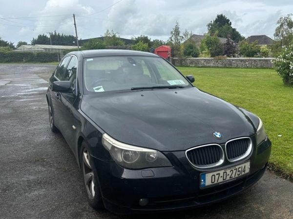 BMW 5-Series Saloon, Diesel, 2007, Black