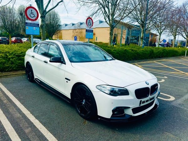 BMW 5-Series Saloon, Diesel, 2016, White