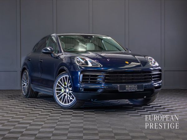 Porsche Cayenne SUV, Petrol Plug-in Hybrid, 2021, Blue