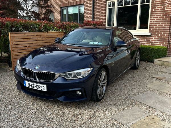 BMW 4-Series Coupe, Diesel, 2015, Blue
