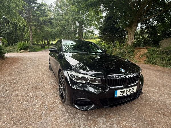 BMW 3-Series Saloon, Petrol Plug-in Hybrid, 2020, Black