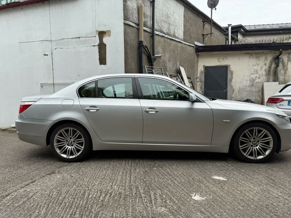 BMW 5-Series Saloon, Diesel, 2008, Silver