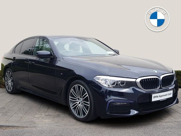BMW 5-Series Saloon, Diesel, 2019, Black