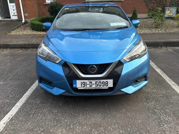 Nissan Micra Hatchback, Petrol, 2019, Blue