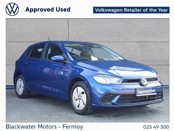 Volkswagen Polo Hatchback, Petrol, 2022, Blue