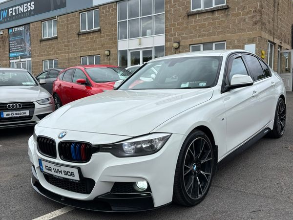 BMW 3-Series Saloon, Diesel, 2013, White