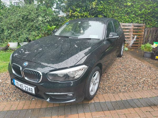BMW 1-Series Hatchback, Diesel, 2017, Black
