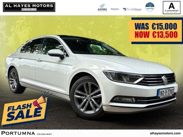 Volkswagen Passat Saloon, Diesel, 2016, White