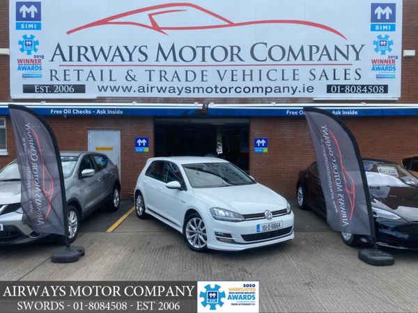 Volkswagen Golf Hatchback, Petrol, 2015, White