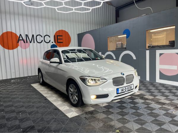 BMW 1-Series Hatchback, Petrol, 2014, White