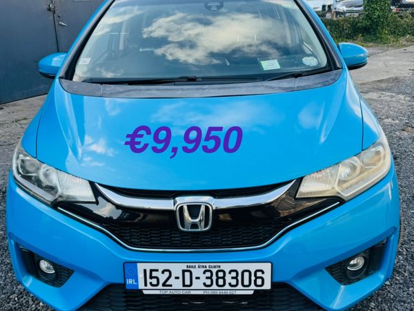 Honda Fit Hatchback, Petrol Hybrid, 2015, Blue