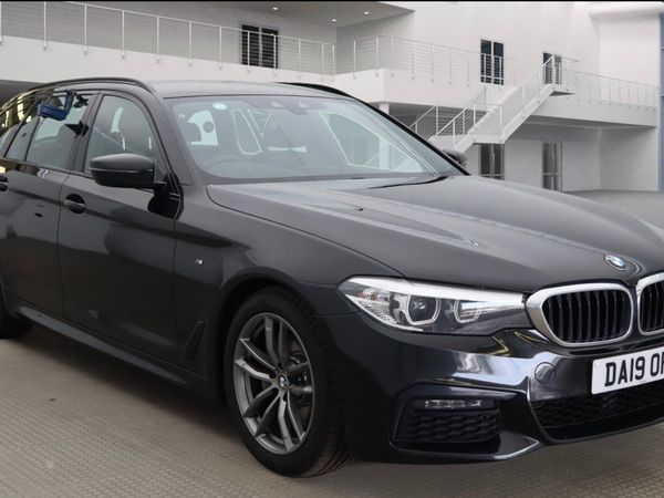 BMW 5-Series Estate, Diesel, 2019, Black