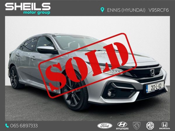 Honda Civic Hatchback, Petrol, 2021, Silver