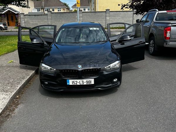BMW 3-Series Saloon, Diesel, 2015, Black