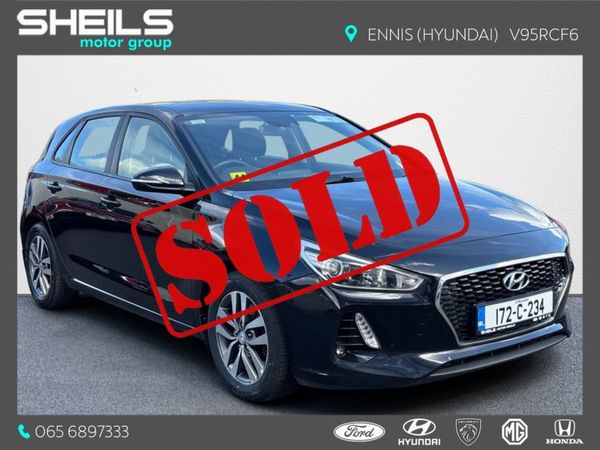 Hyundai i30 Hatchback, Diesel, 2017, Black