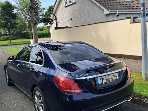 Mercedes-Benz C-Class Saloon, Diesel, 2017, Blue