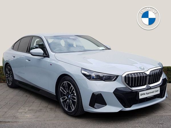 BMW 5-Series Saloon, Petrol Plug-in Hybrid, 2024, Grey