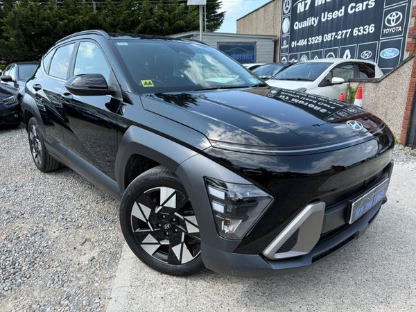 Hyundai KONA SUV, Petrol Hybrid, 2023, Black