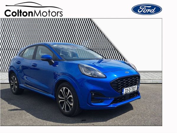 Ford Puma MPV, Petrol Hybrid, 2022, Blue