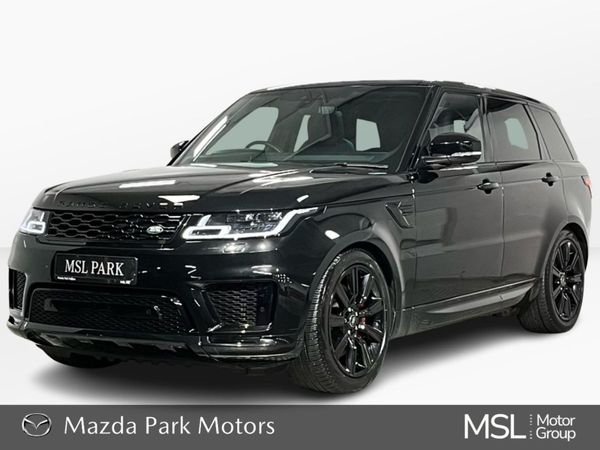 Land Rover Range Rover Sport SUV, Petrol Hybrid, 2022, Black